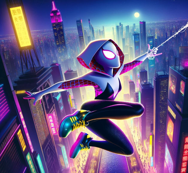 magmallow spider gwen animation